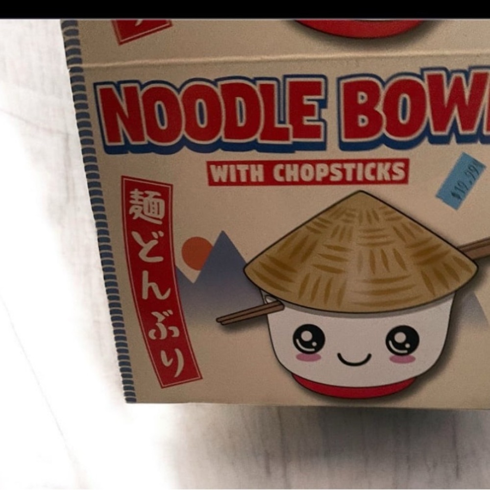 Cute Kawaii Noodle Bowl